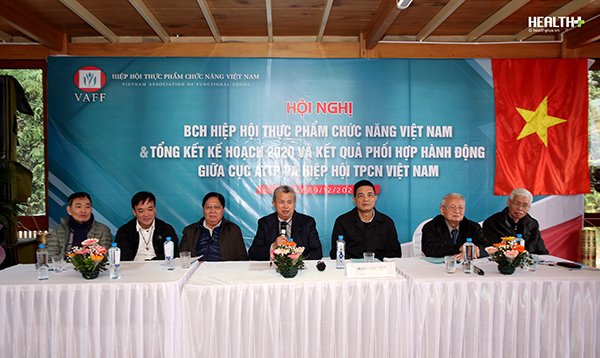Hội nghị tổng kết kế hoạch 2020 và kết quả phối hợp hành động giữa cục ATTP và Hiệp hội TPCN Việt Nam